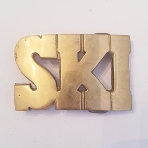 ski belt buckle